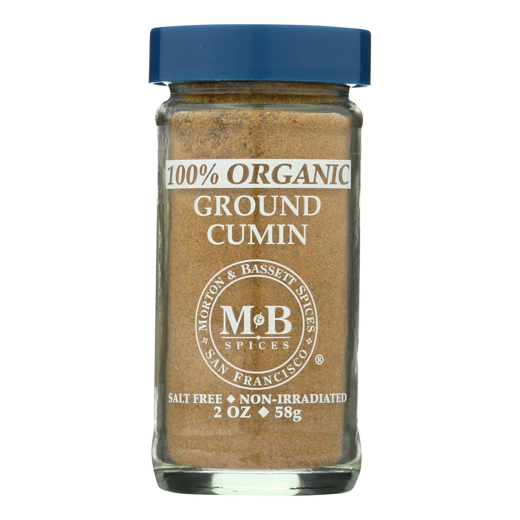 Morton And Bassett Organic Ground Cumin - Cumin - Case Of 3 - 2 Oz. - Lakehouse Foods