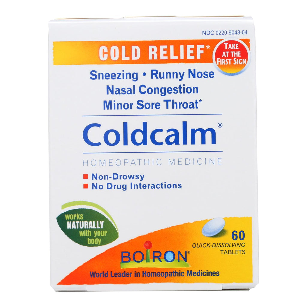 Boiron - Coldcalm Cold - 60 Tablets - Lakehouse Foods