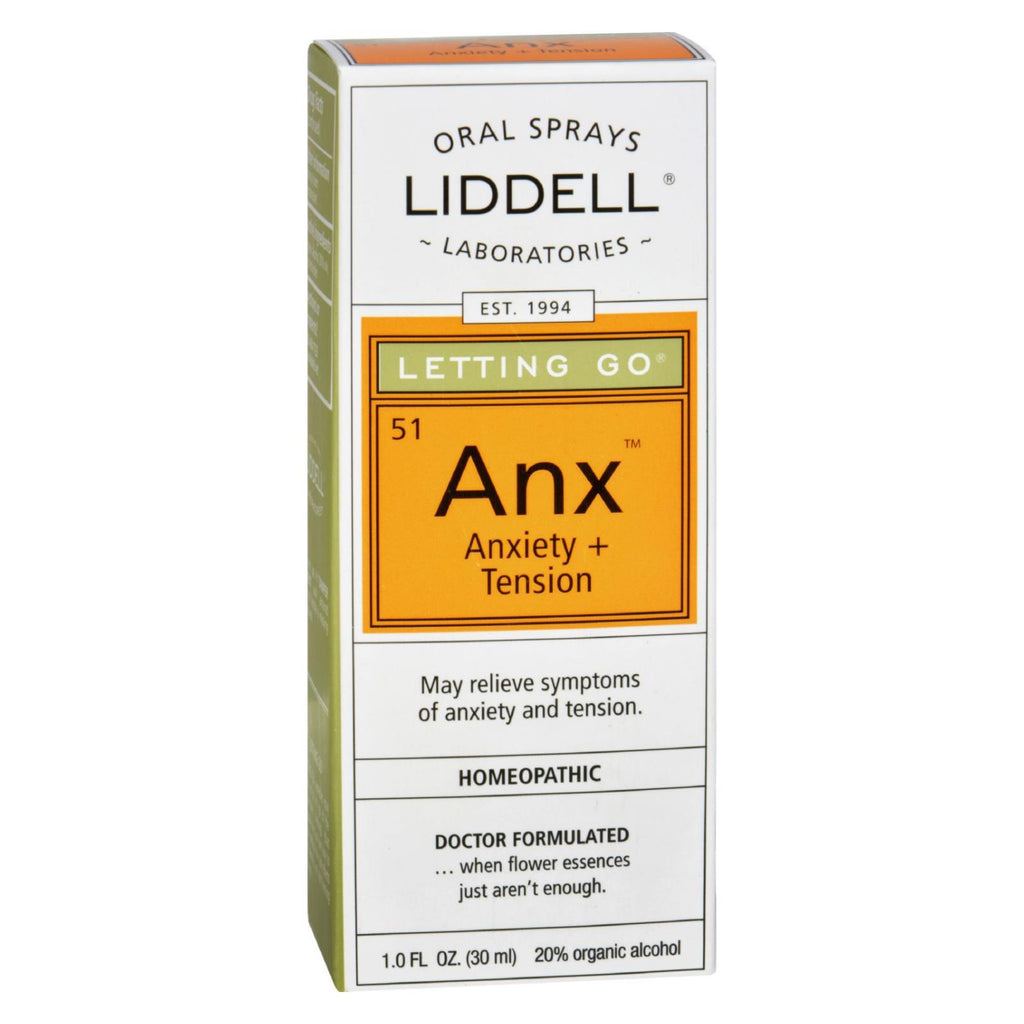 Liddell Homeopathic Letting Go Anxiety Spray - 1 Fl Oz - Lakehouse Foods