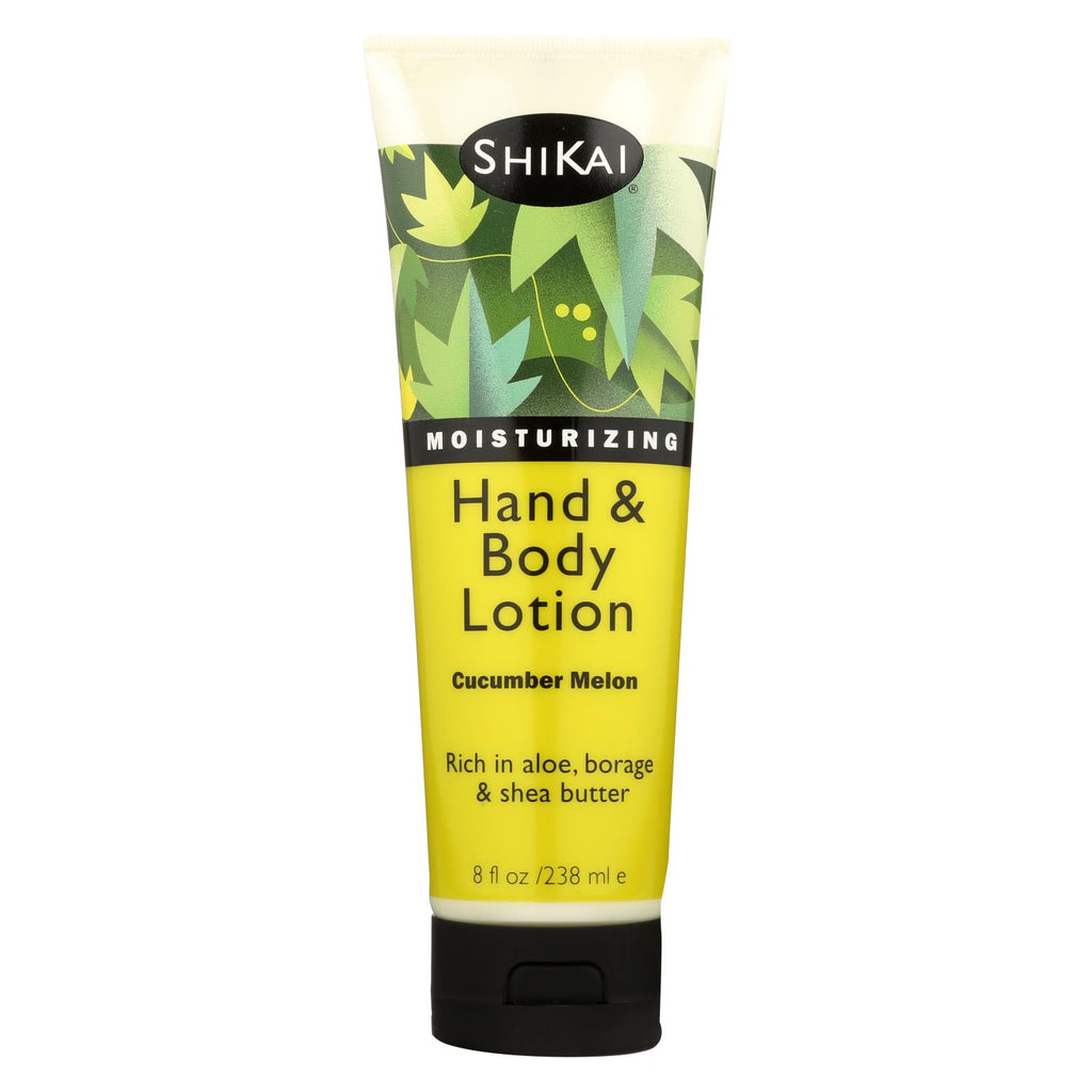 Shikai All Natural Hand And Body Lotion Cucumber Melon - 8 Fl Oz - Lakehouse Foods