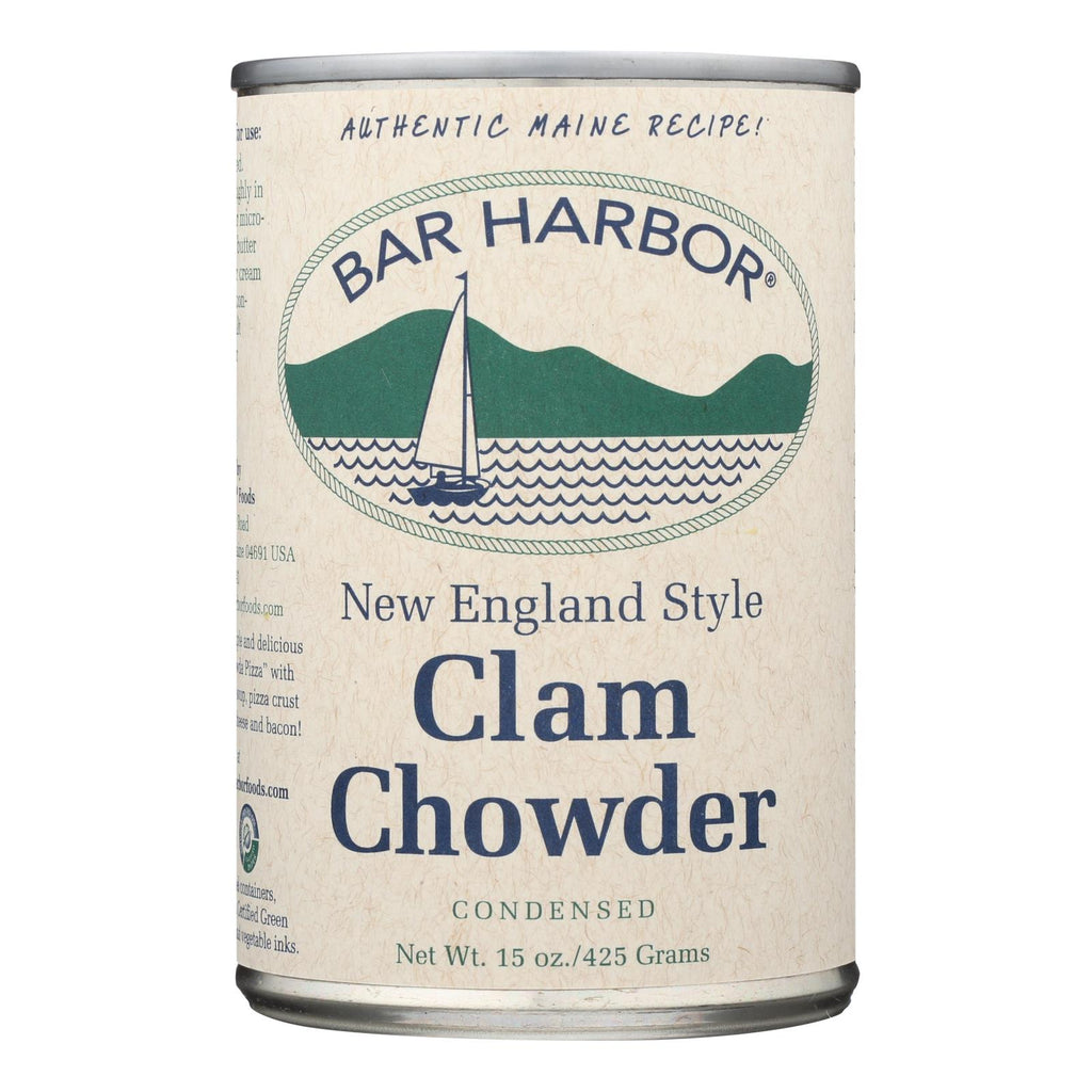 Bar Harbor - All Natural New England Clam Chowder - Case Of 6 - 15 Oz. - Lakehouse Foods