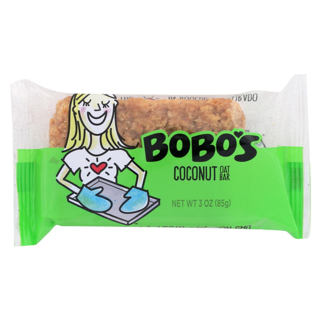 Bobo's Oat Bars - All Natural - Coconut - 3 Oz Bars - Case Of 12 - Lakehouse Foods
