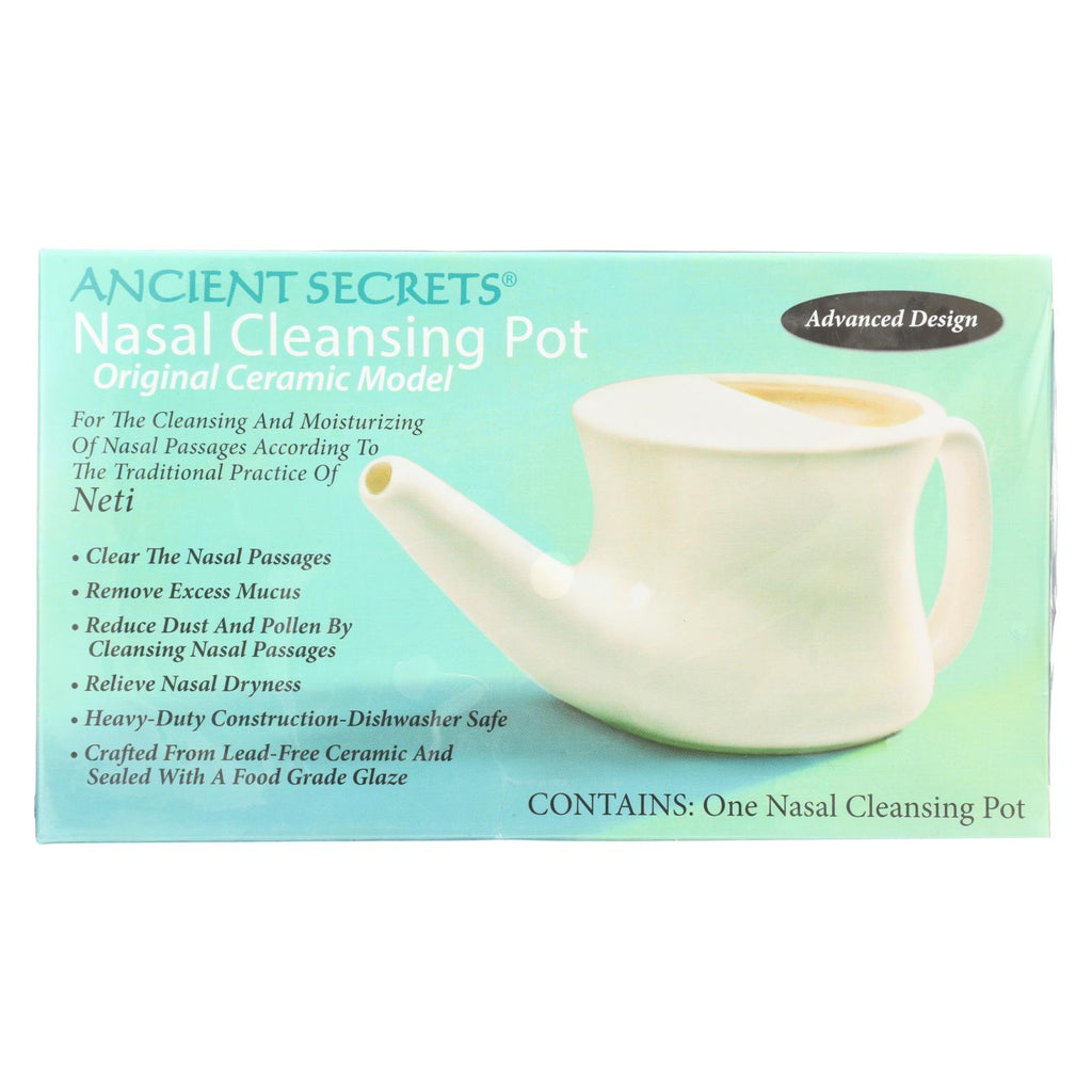 Ancient Secrets Ancient Secrets Nasal Cleansing Pot - 1 Pot - Lakehouse Foods