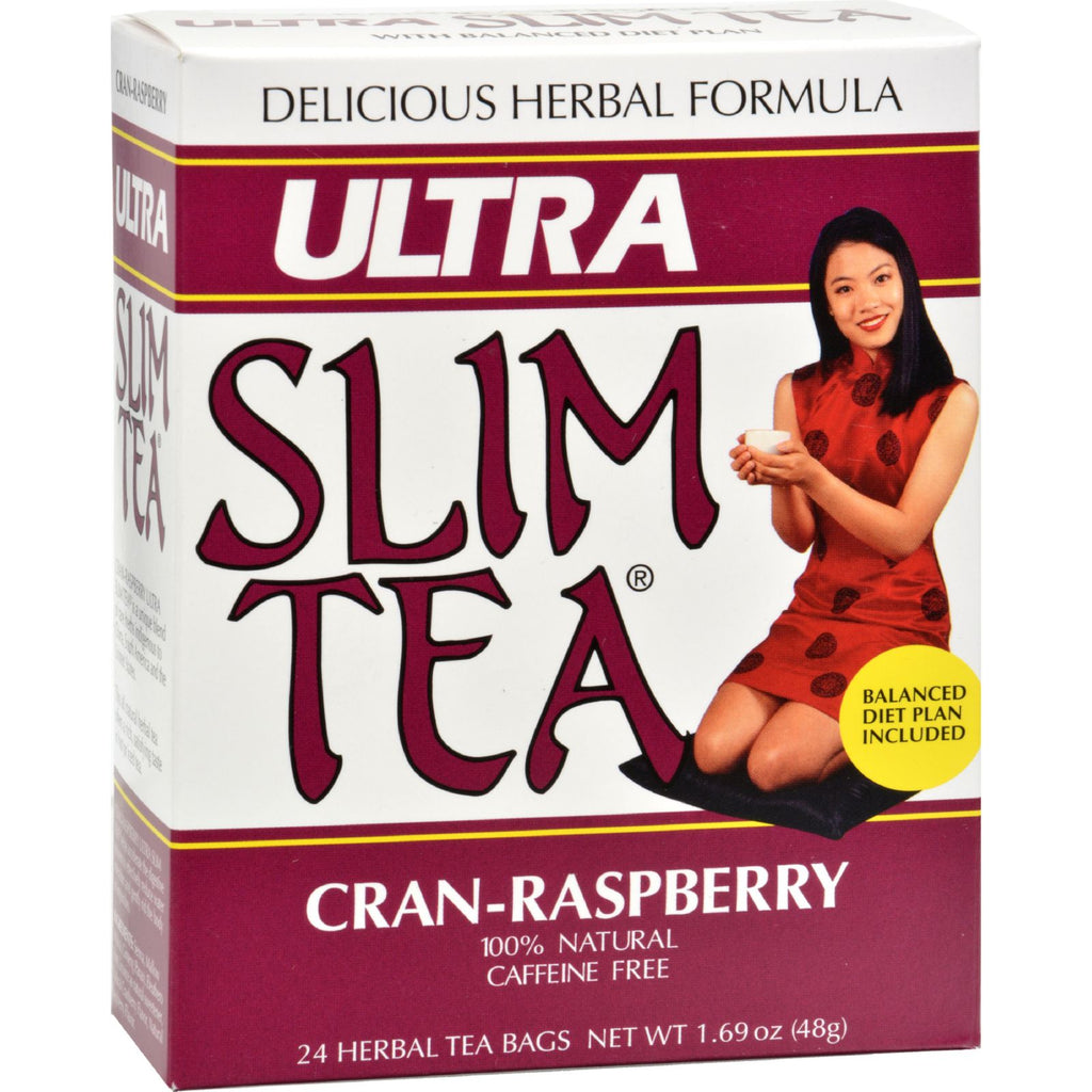 Hobe Labs Ultra Slim Tea Cran-raspberry - 24 Tea Bags - Lakehouse Foods