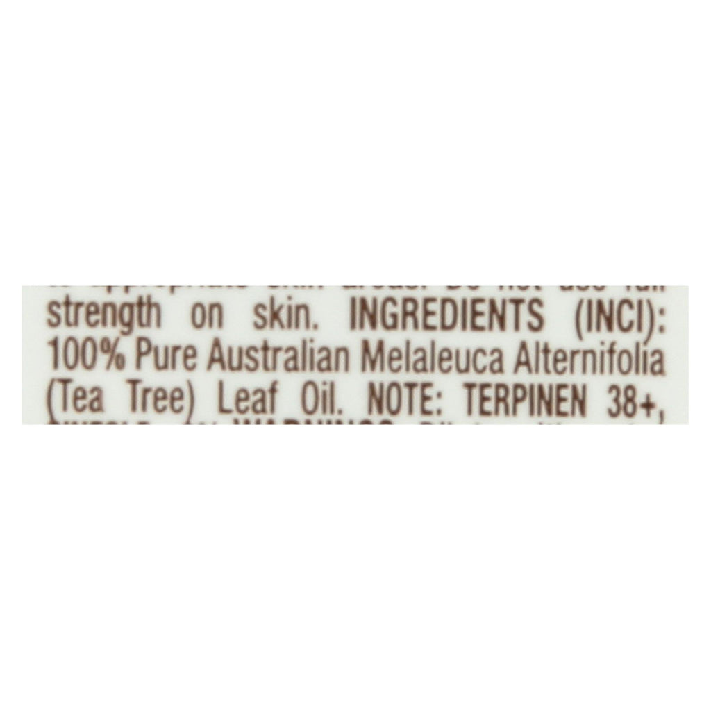 Desert Essence - Australian Tea Tree Oil - 0.5 Fl Oz - Lakehouse Foods