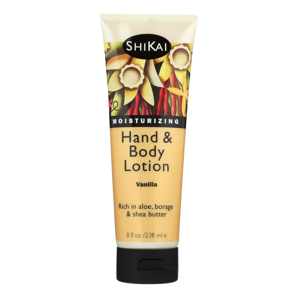 Shikai Hand And Body Lotion Vanilla - 8 Fl Oz - Lakehouse Foods