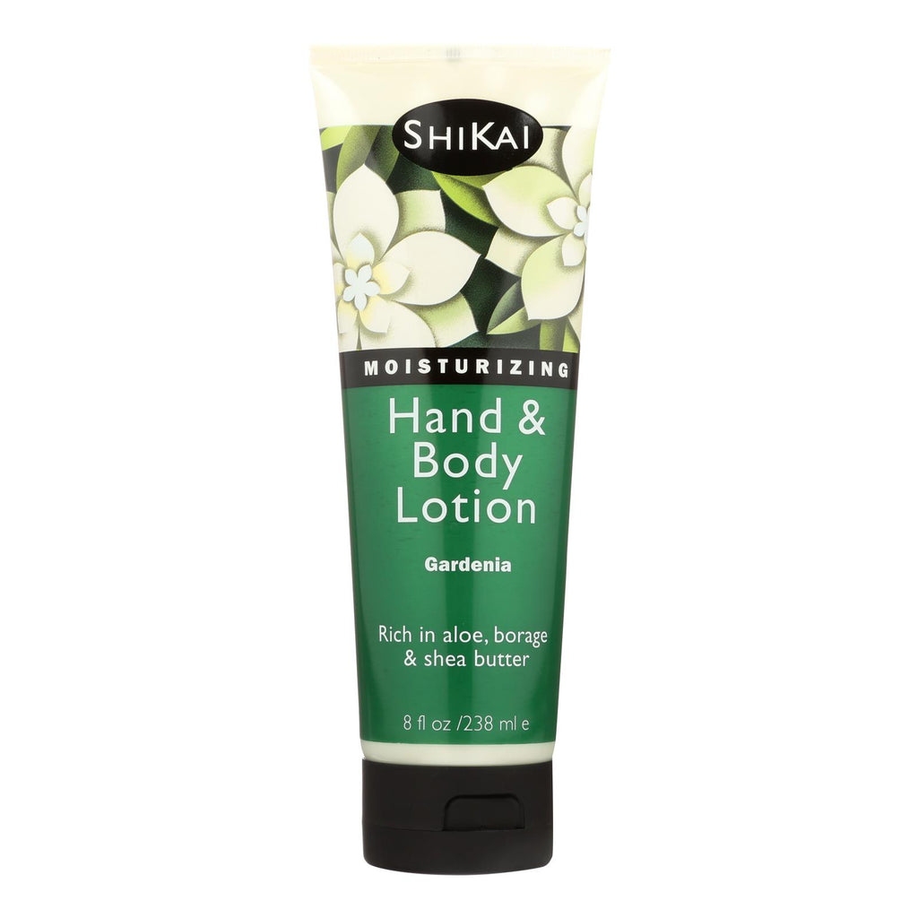 Shikai All Natural Hand And Body Lotion Gardenia - 8 Fl Oz - Lakehouse Foods