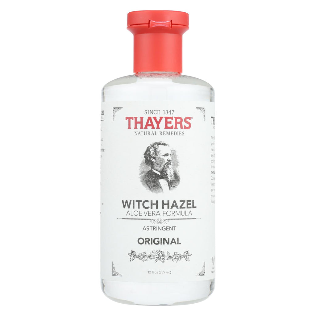 Thayers Witch Hazel With Aloe Vera Original - 12 Fl Oz - Lakehouse Foods