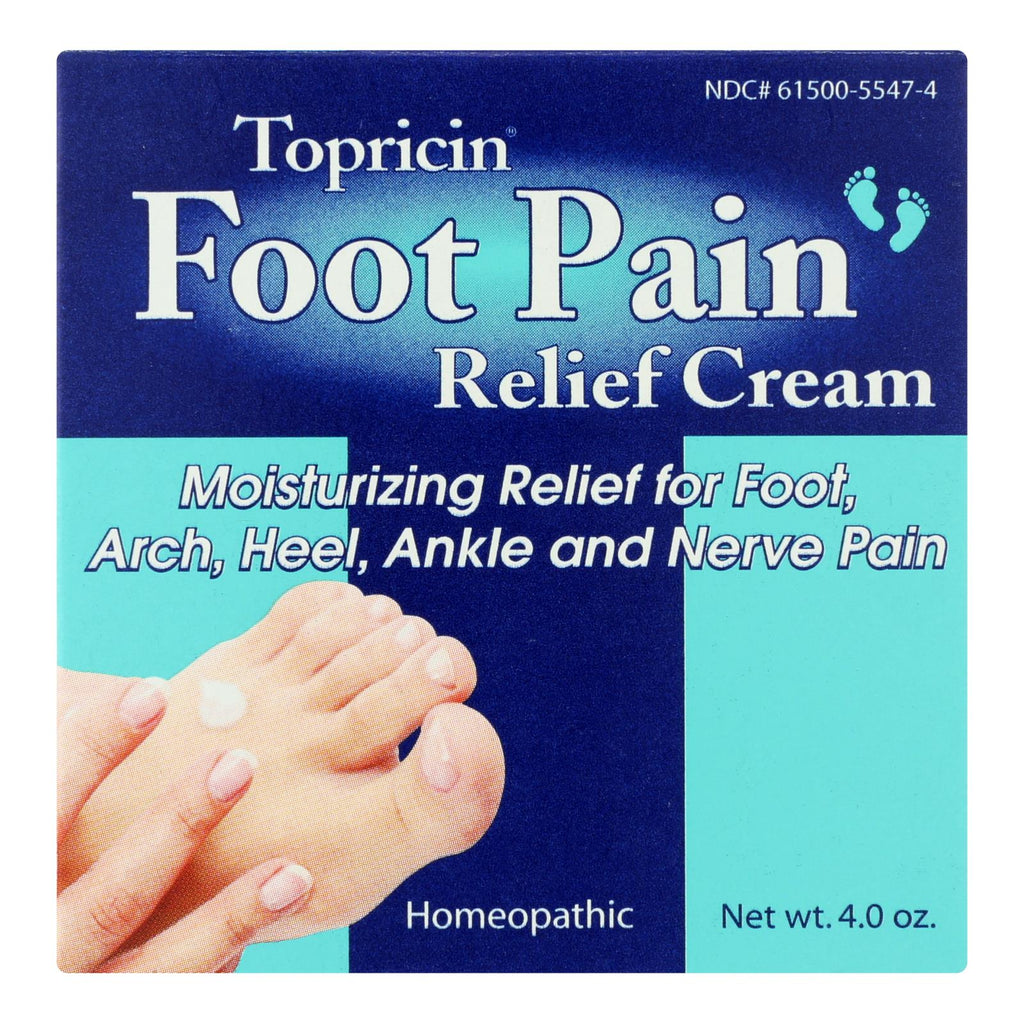 Topricin Foot Therapy - 4 Oz - Lakehouse Foods