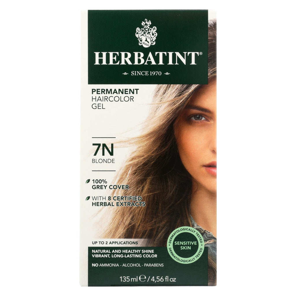 Herbatint Permanent Herbal Haircolour Gel 7n Blonde - 135 Ml - Lakehouse Foods