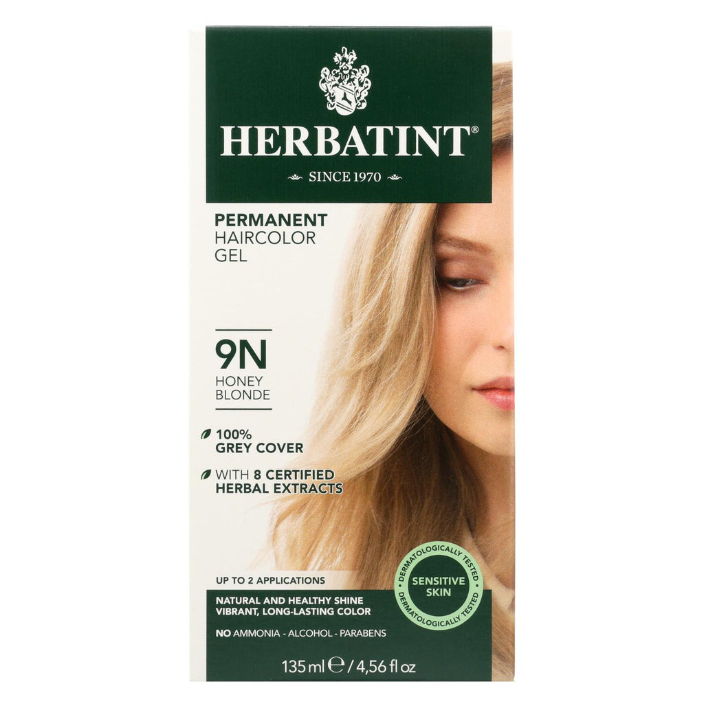 Herbatint Permanent Herbal Haircolour Gel 9n Honey Blonde - 135 Ml - Lakehouse Foods