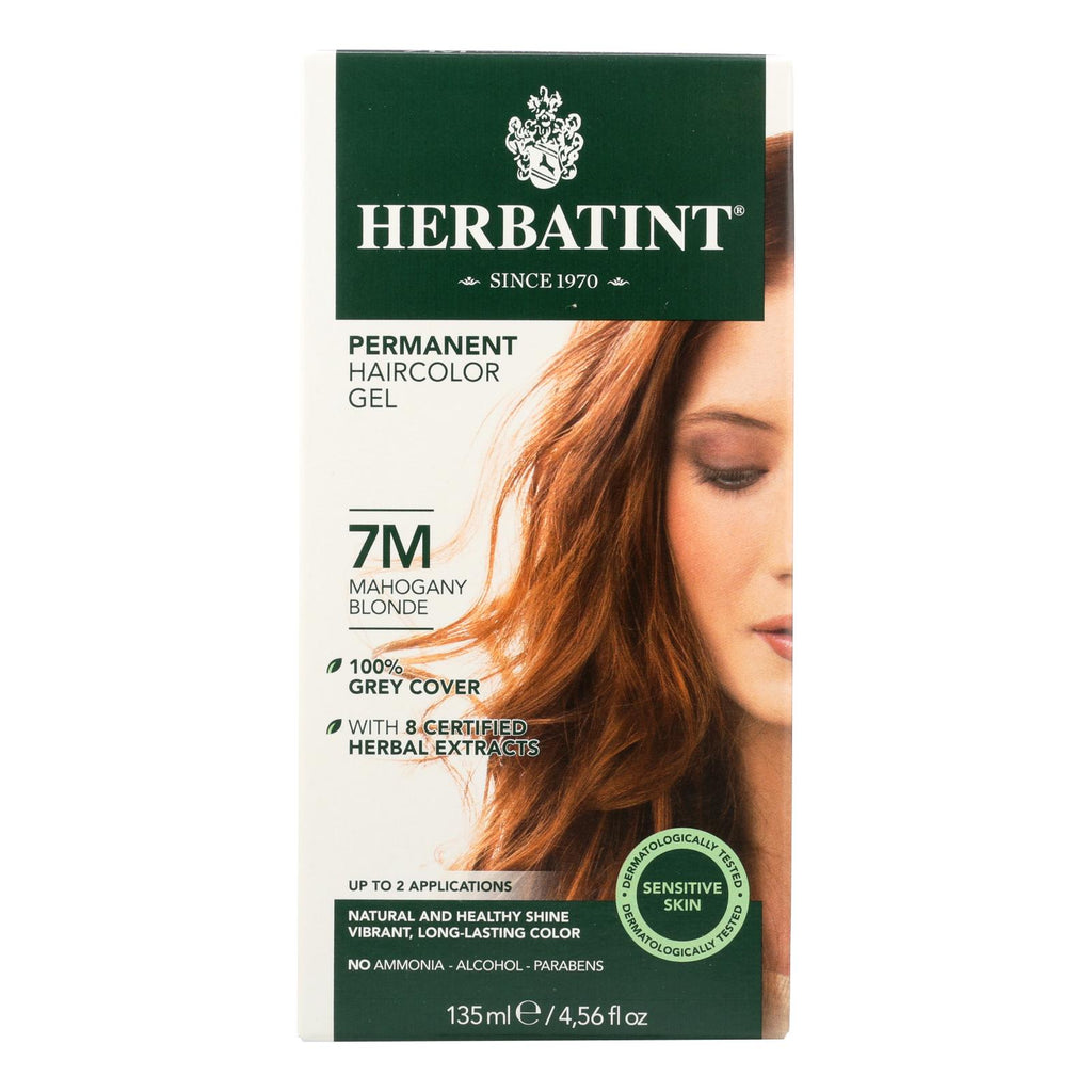 Herbatint Permanent Herbal Haircolour Gel 7m Mahogany Blonde - 135 Ml - Lakehouse Foods