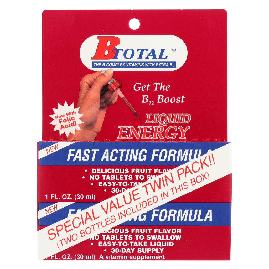 Sublingual Products B-total Twin Pack - 2 Fl Oz - Lakehouse Foods