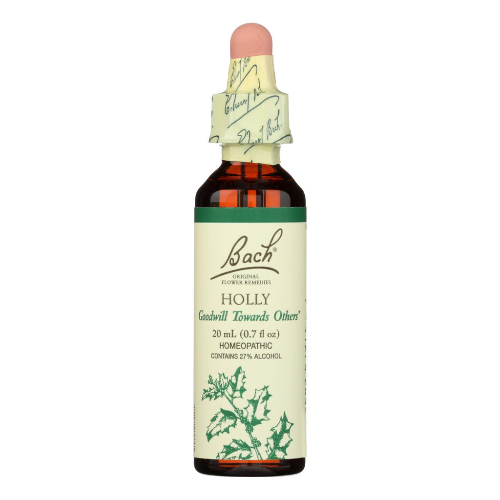 Bach Flower Remedies Essence Holly - 0.7 Fl Oz - Lakehouse Foods