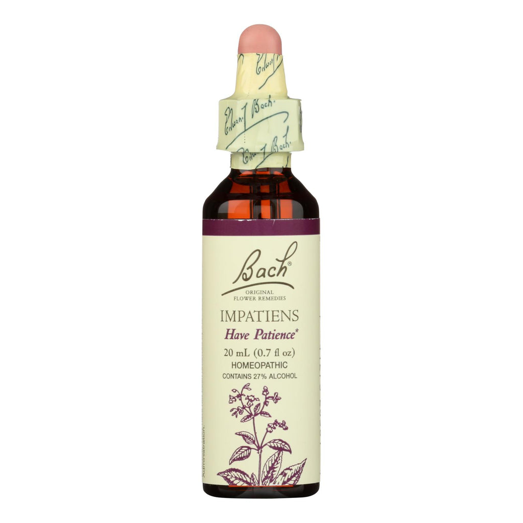 Bach Flower Remedies Essence Impatiens - 0.7 Fl Oz - Lakehouse Foods