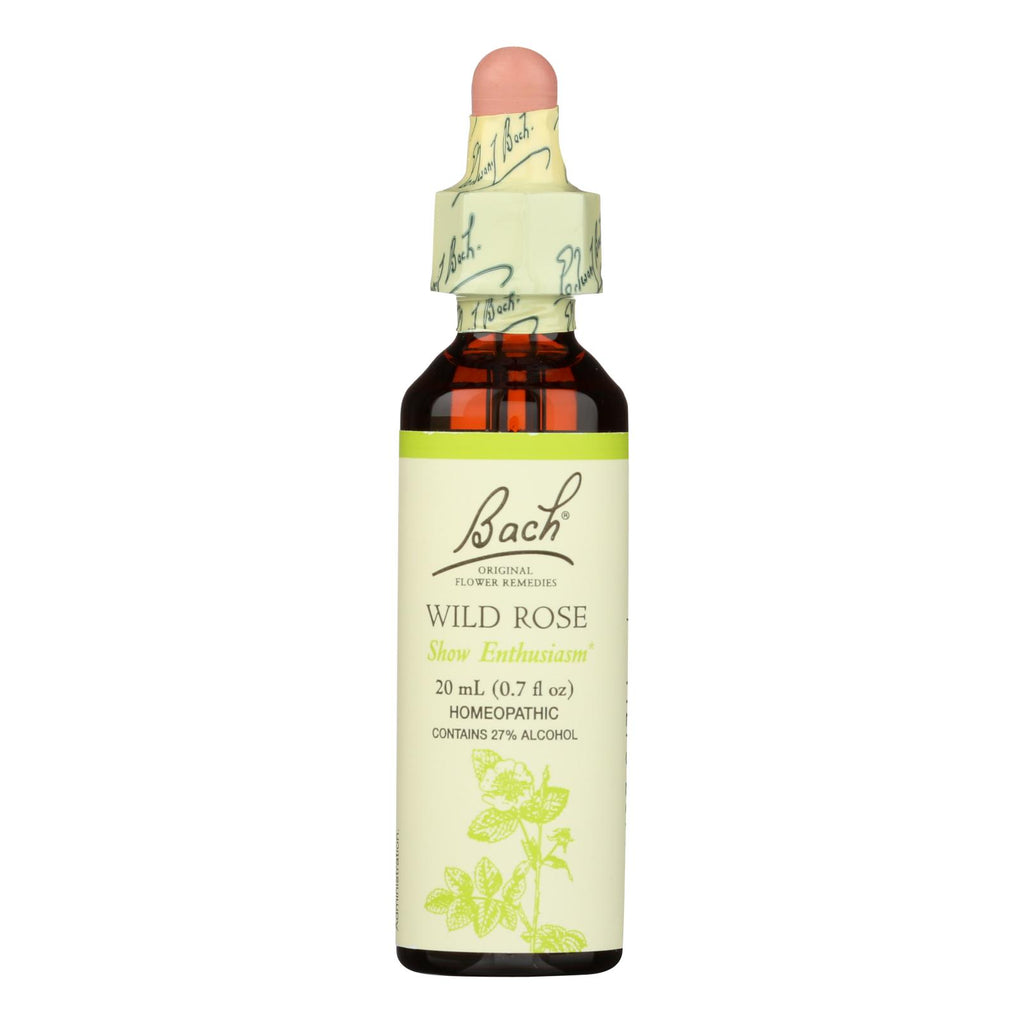 Bach Flower Remedies Essence Wild Rose - 0.7 Fl Oz - Lakehouse Foods