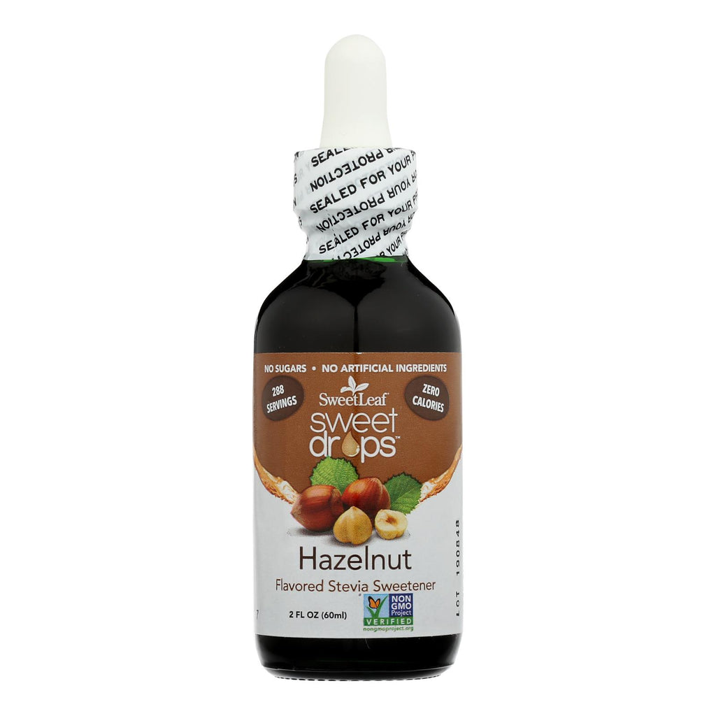 Sweet Leaf Liquid Stevia Sweet Drops - Hazelnut - 2 Oz - Lakehouse Foods