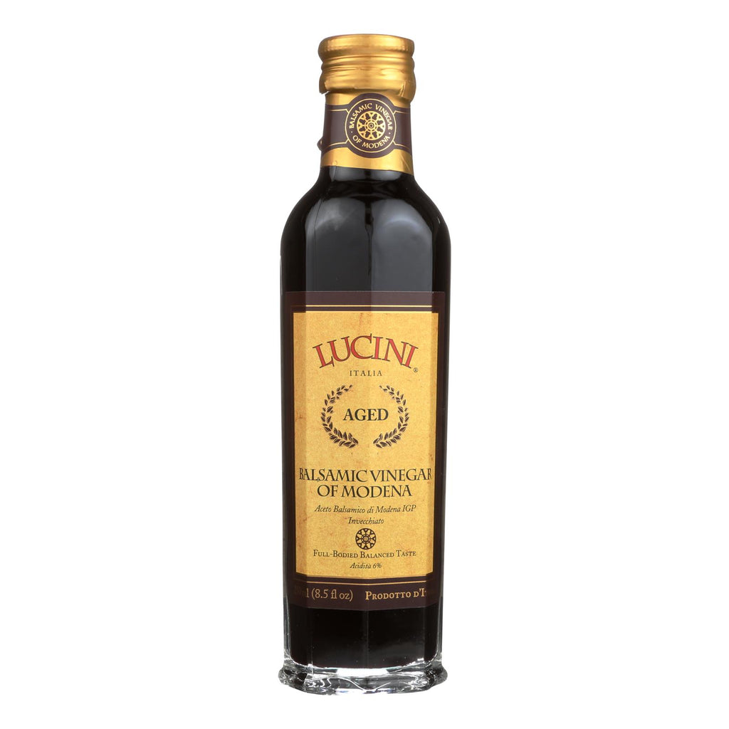 Lucini Italia Gran Riserva Balsamic Vinegar Of Modena - Case Of 6 - 8.5 Fl Oz. - Lakehouse Foods