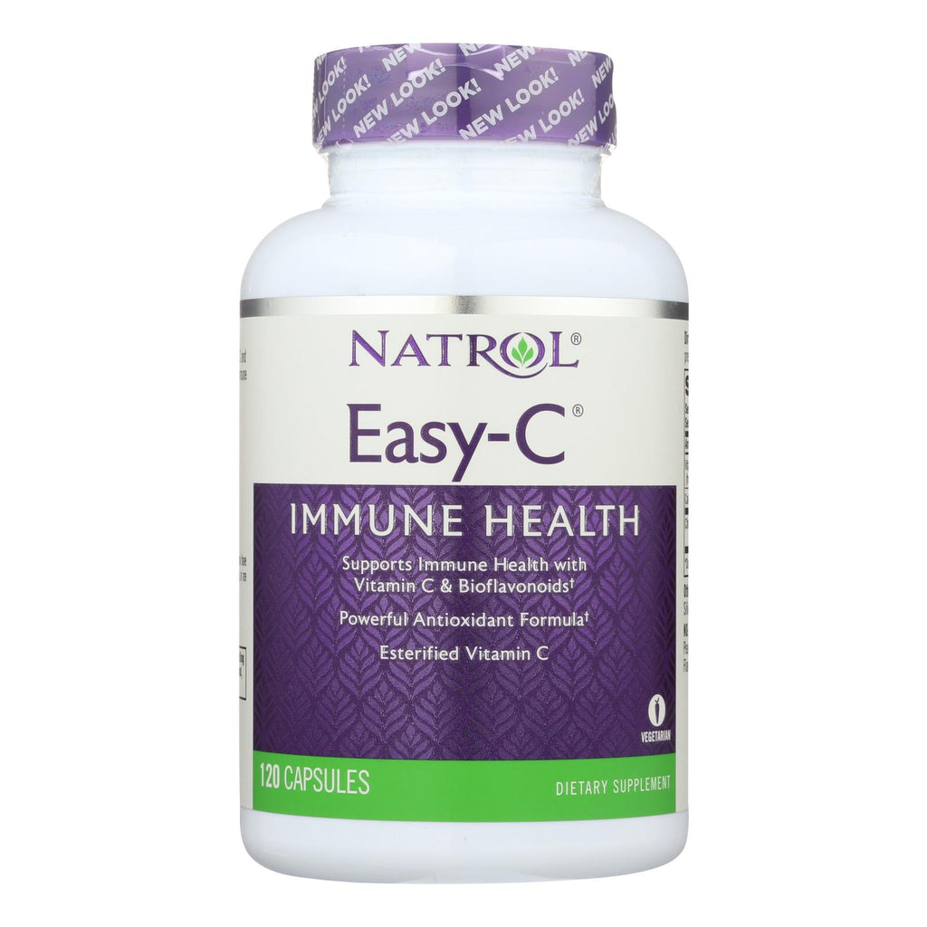 Natrol Easy-c - 500 Mg - 120 Vegetarian Capsules - Lakehouse Foods
