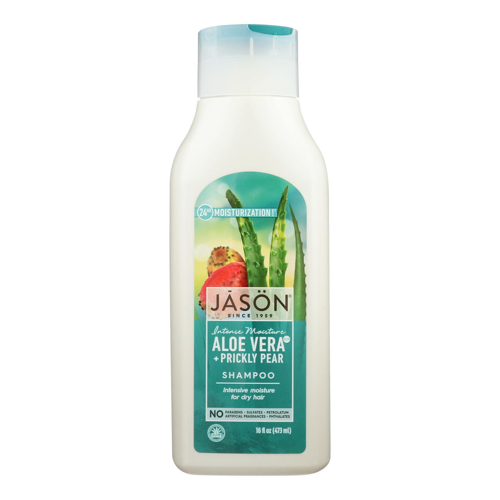 Jason Pure Natural Shampoo Aloe Vera For Dry Hair - 16 Fl Oz - Lakehouse Foods