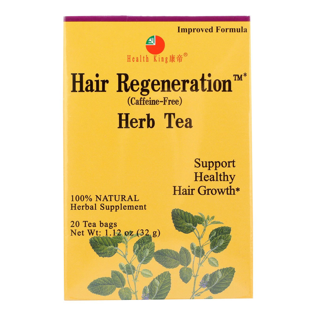 Health King Hair Regeneration Herb Tea - 20 Tea Bags - Lakehouse Foods