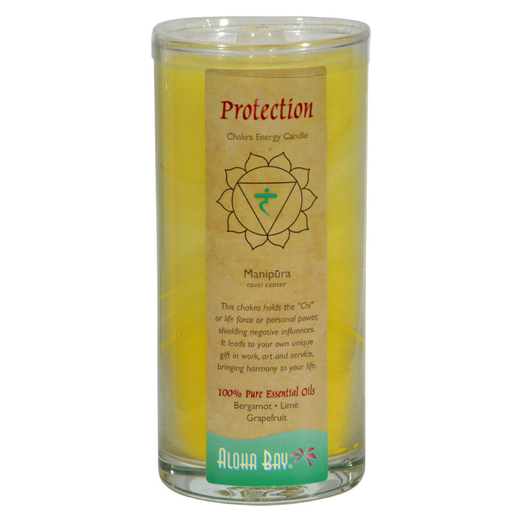 Aloha Bay - Chakra Jar Candle - Protection - 11 Oz - Lakehouse Foods