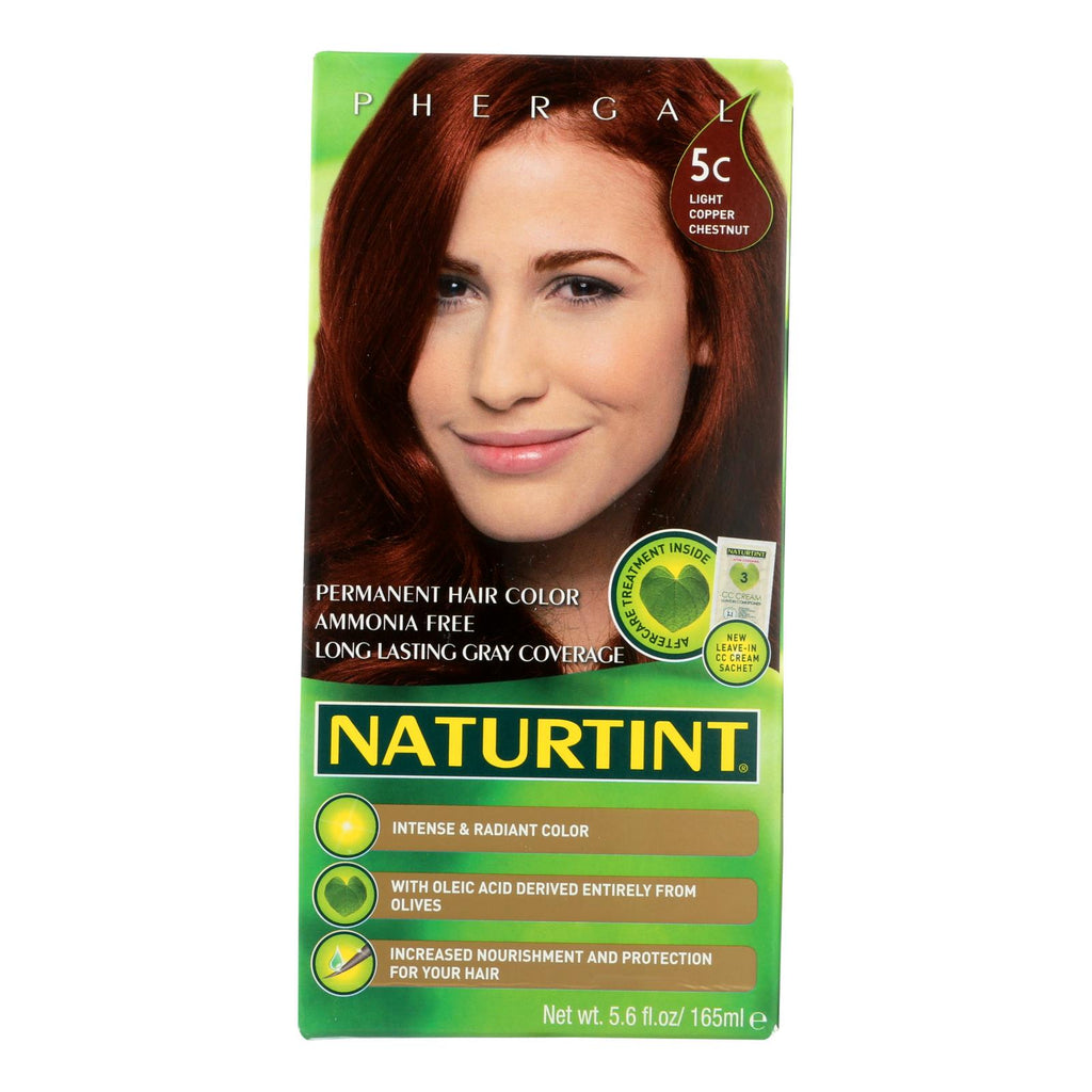 Naturtint Hair Color - Permanent - 5c - Light Copper Chestnut - 5.28 Oz - Lakehouse Foods