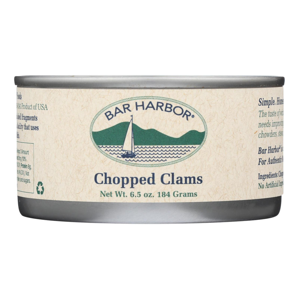 Bar Harbor - Chopped Clams - Case Of 12 - 6.5 Oz. - Lakehouse Foods