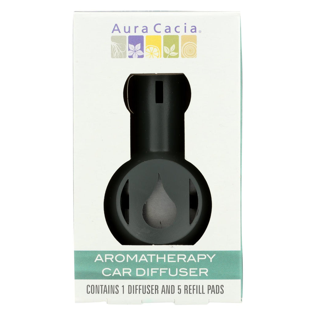 Aura Cacia - Aromatherapy Car Diffuser - 1 Diffuser - Lakehouse Foods