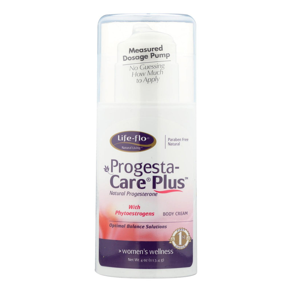 Life-flo Progesta-care Plus Cream For Women - 4 Oz - Lakehouse Foods