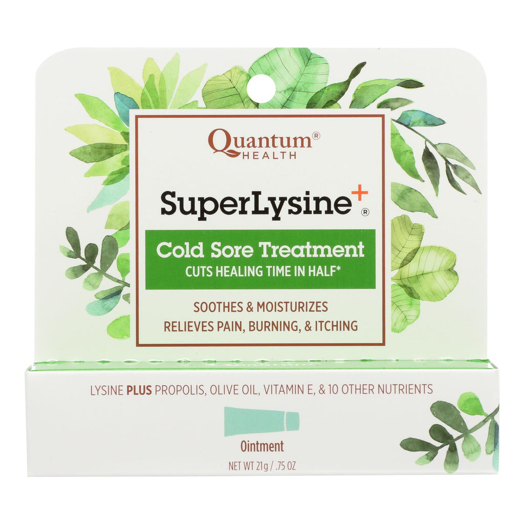 Quantum Superlysine Plus Cold Sore Treatment - 0.75 Oz - Lakehouse Foods