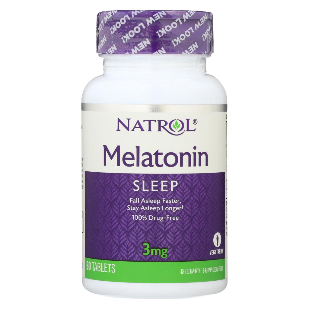 Natrol Melatonin - 3 Mg - 60 Tablets - Lakehouse Foods