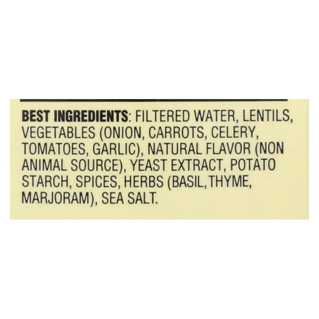 Dr. Mcdougall's Lentil Lower Sodium Soup - Case Of 6 - 18 Oz. - Lakehouse Foods