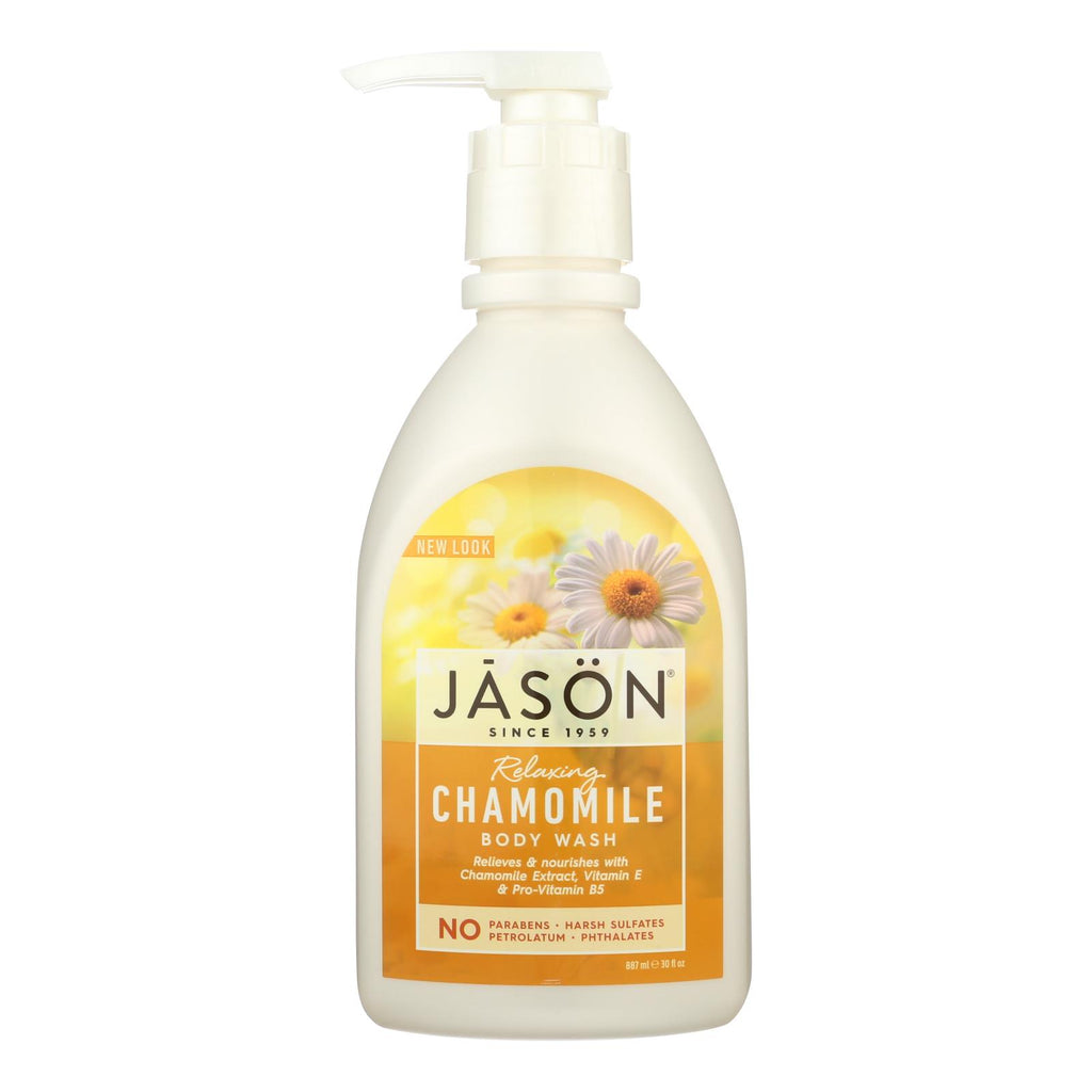 Jason Pure Natural Body Wash Chamomile - 30 Fl Oz - Lakehouse Foods