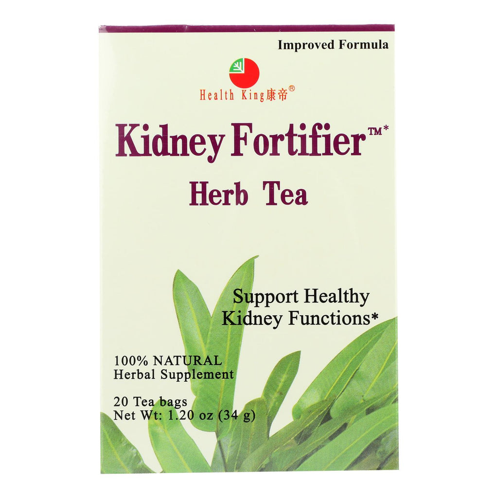 Health King Kidney Fortifier Herb Tea - 20 Tea Bags - Lakehouse Foods