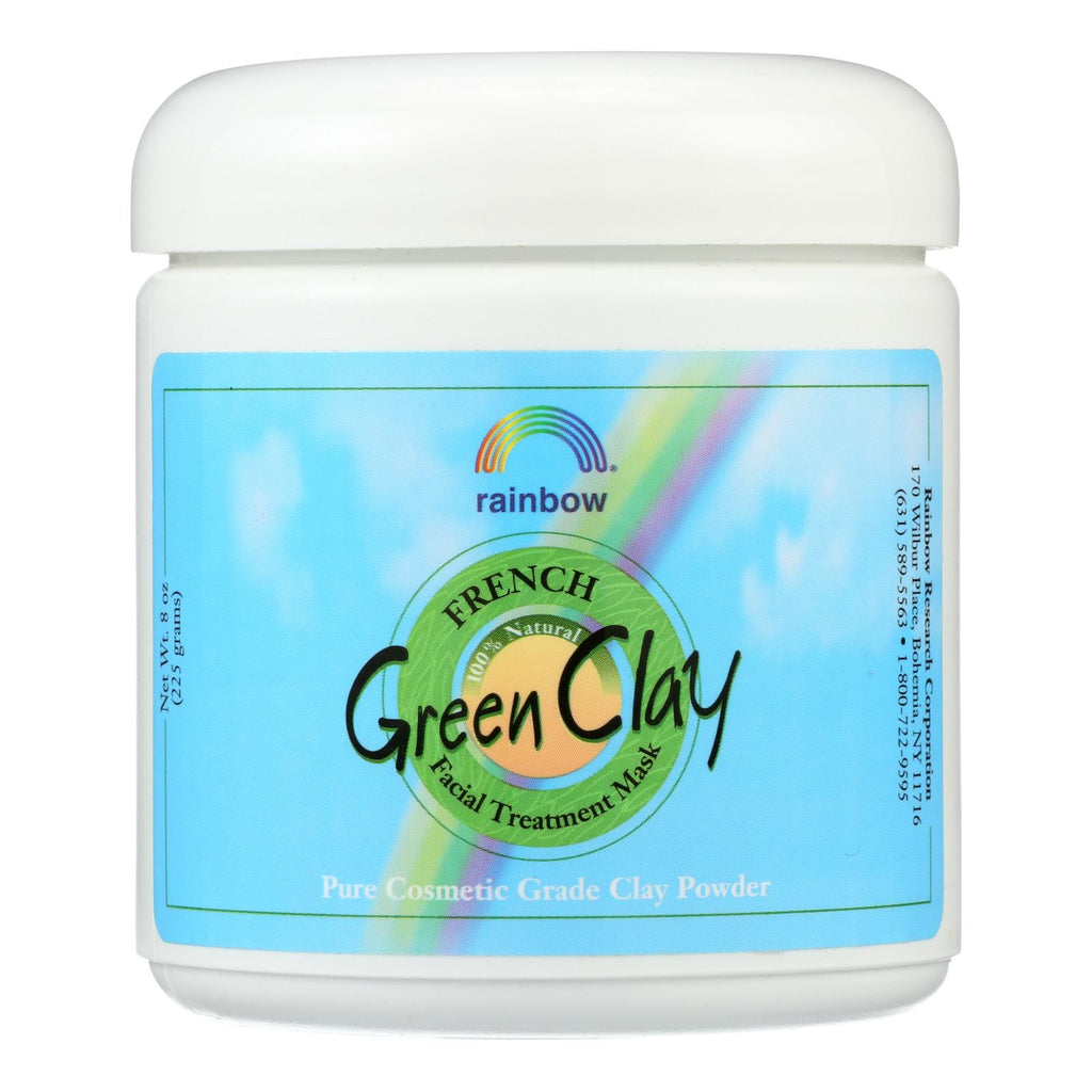 Rainbow Research French Green Clay Facial Treatment Mask - 8 Oz - Lakehouse Foods