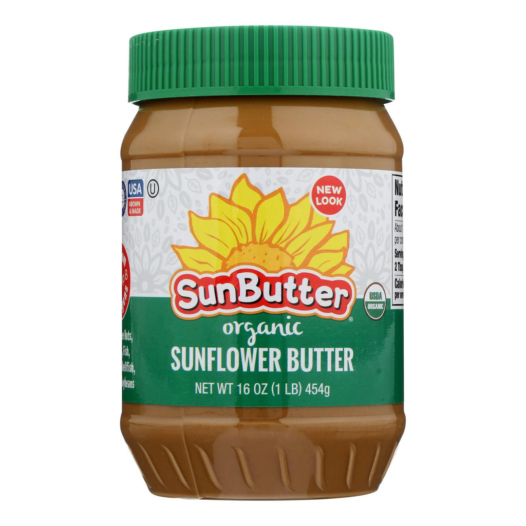 Sunbutter Sunflower Butter - Organic - Case Of 6 - 16 Oz. - Lakehouse Foods