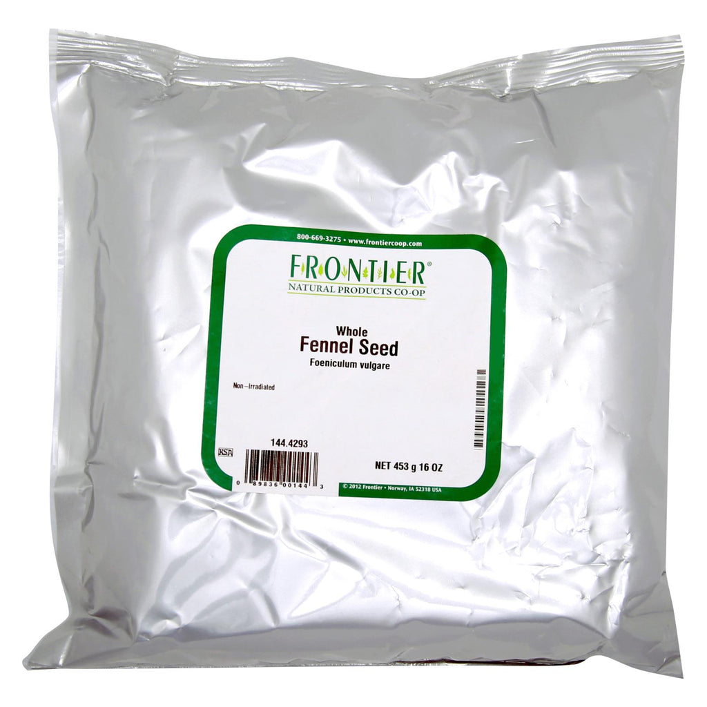 Frontier Herb Fennel Seed Whole - Single Bulk Item - 1lb - Lakehouse Foods