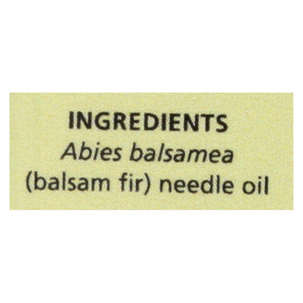 Aura Cacia - 100% Pure Essential Oil - Balsam Fir Needle - Elevating - .5 Fl Oz - Lakehouse Foods