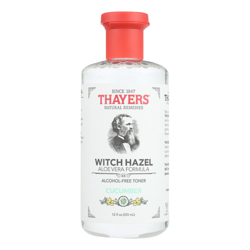 Thayers Witch Hazel With Aloe Vera Cucumber - 12 Fl Oz - Lakehouse Foods