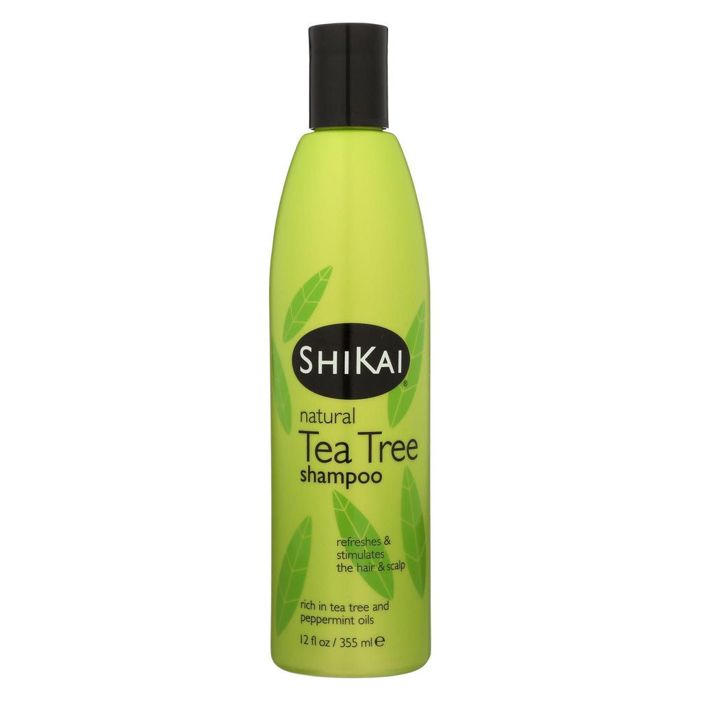 Shikai Natural Tea Tree Shampoo - 12 Fl Oz - Lakehouse Foods