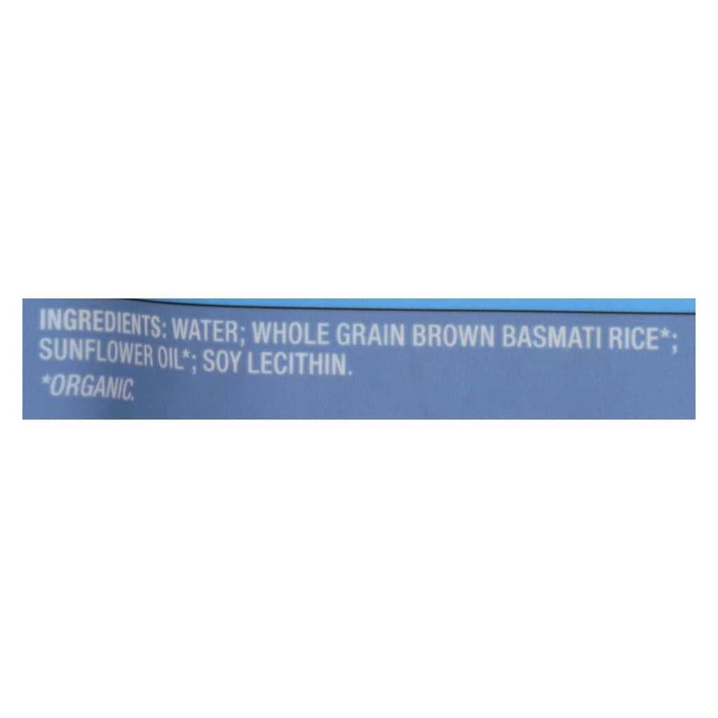 Seeds Of Change Organic Rishikesh Brown Basmati Rice - Case Of 12 - 8.5 Oz. - Lakehouse Foods