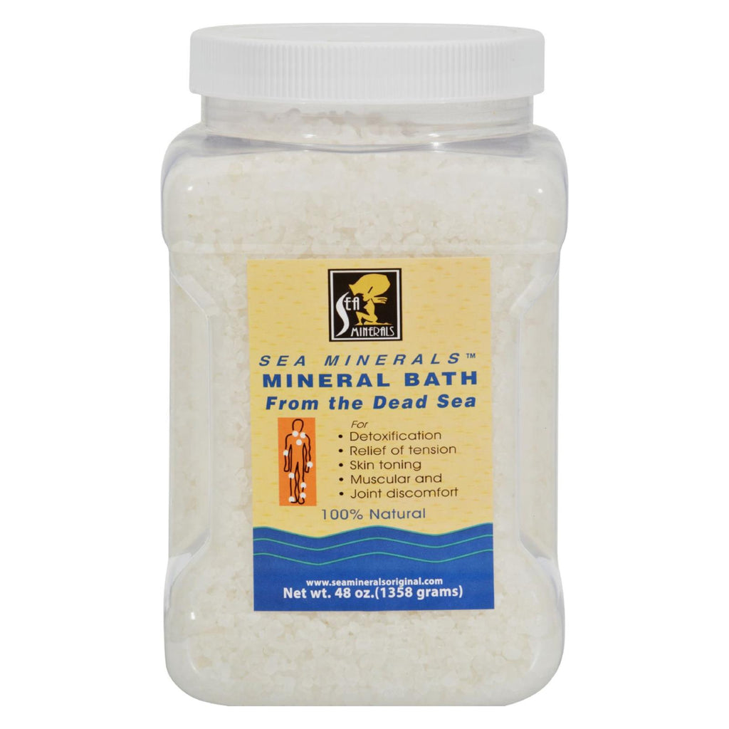 Sea Minerals Mineral Bath From The Dead Sea - 48 Oz - Lakehouse Foods