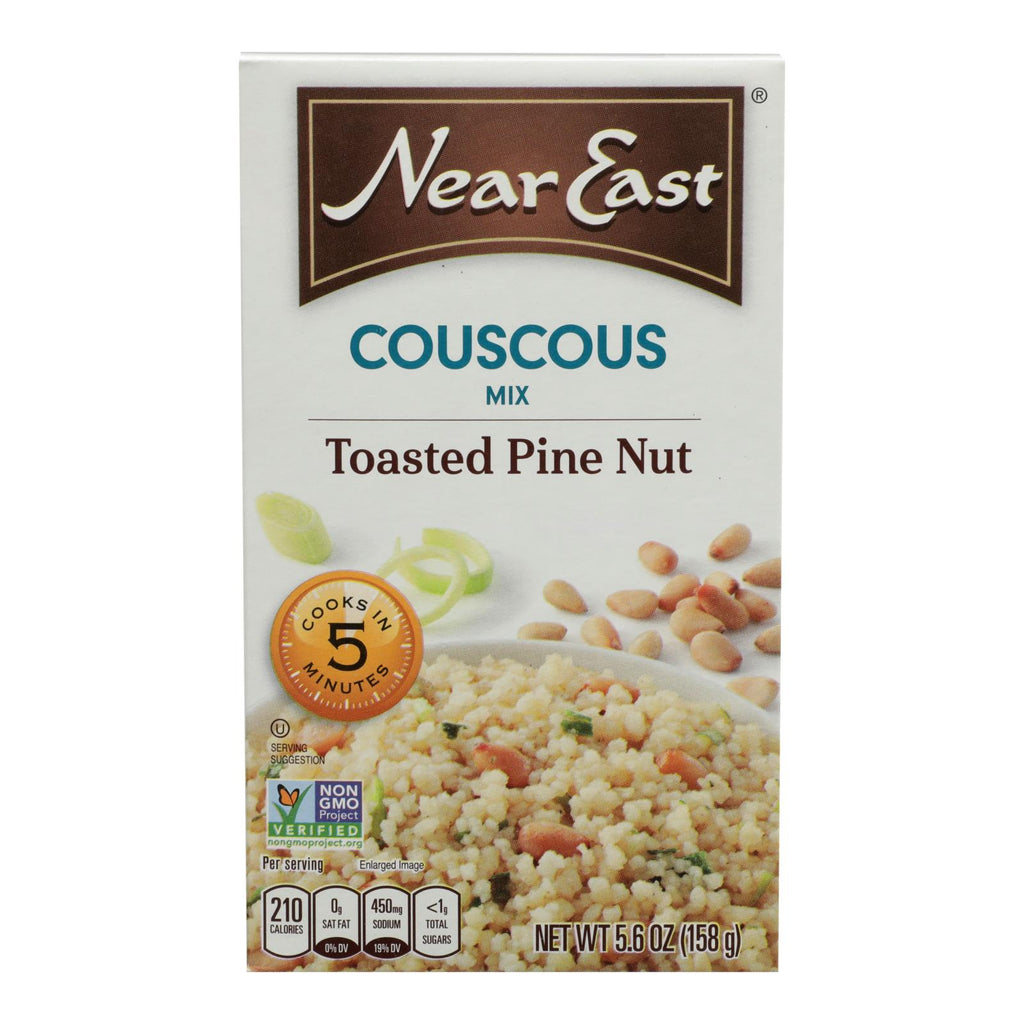 Near East Couscous Mix - Toasted Pine Nut - Case Of 12 - 5.6 Oz. - Lakehouse Foods