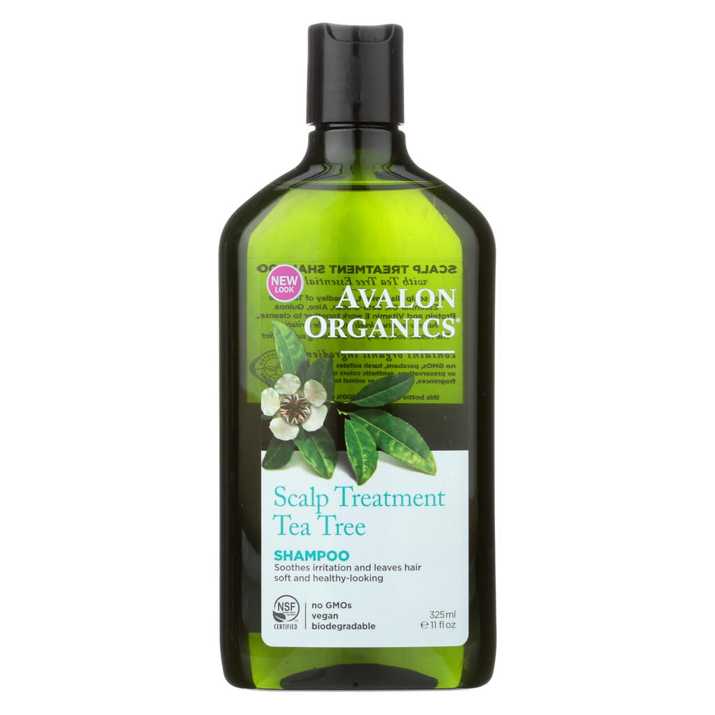 Avalon Organics Scalp Treatment Tea Tree Shampoo - 11 Fl Oz - Lakehouse Foods