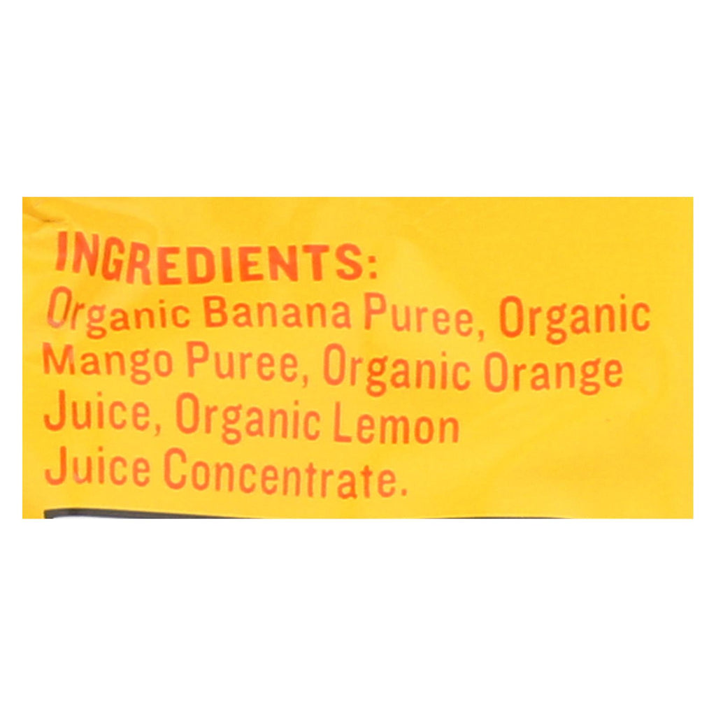 Peter Rabbit Organics Fruit Snacks - Mango Banana And Orange - Case Of 10 - 4 Oz. - Lakehouse Foods