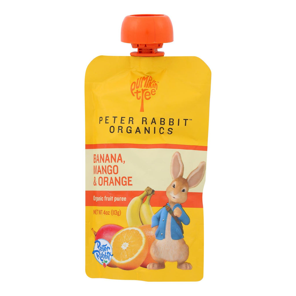 Peter Rabbit Organics Fruit Snacks - Mango Banana And Orange - Case Of 10 - 4 Oz. - Lakehouse Foods