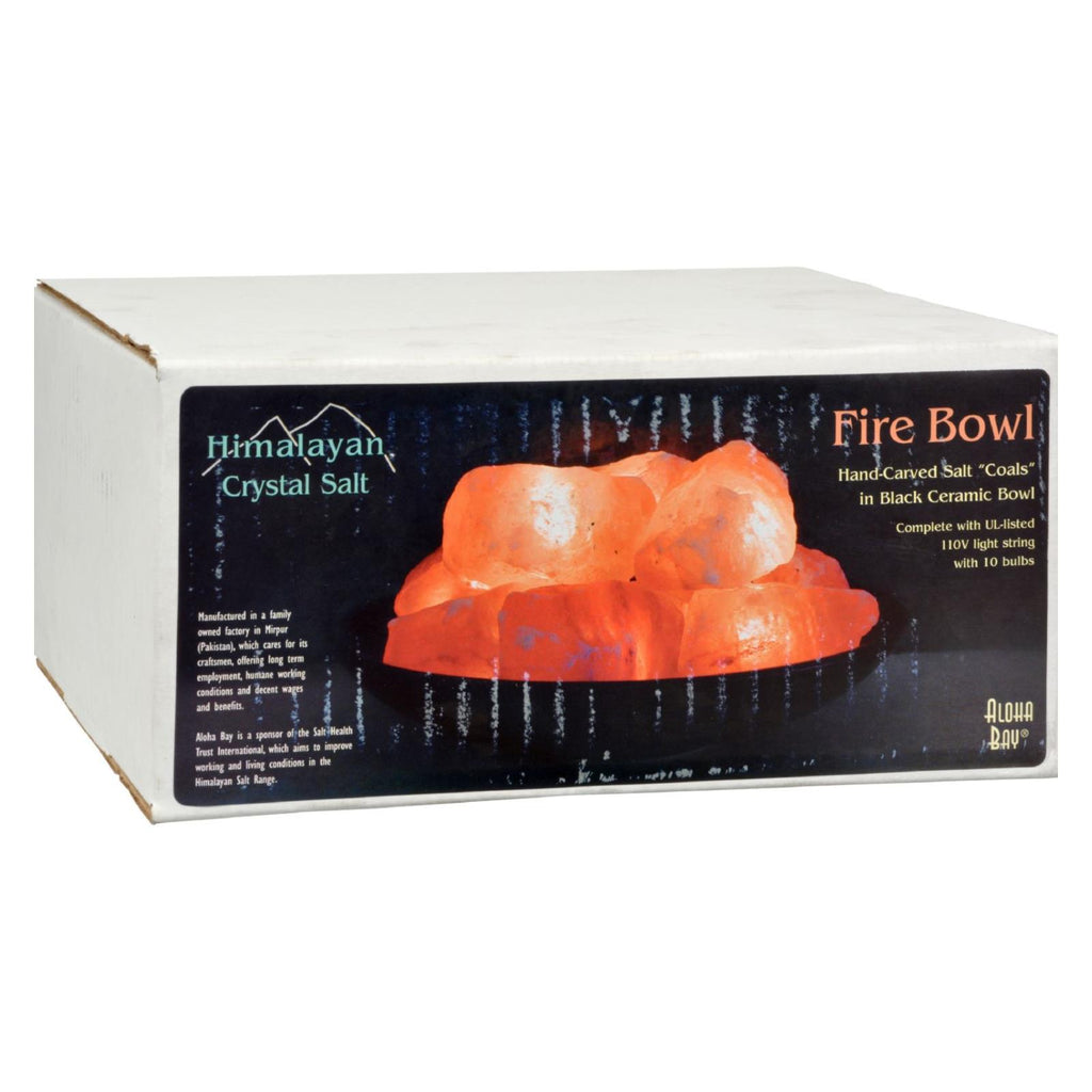 Himalayan Salt Fire Bowl With Stones - 1 Ct - Lakehouse Foods