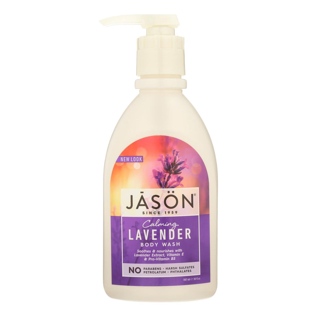 Jason Body Wash Pure Natural Calming Lavender - 30 Fl Oz - Lakehouse Foods