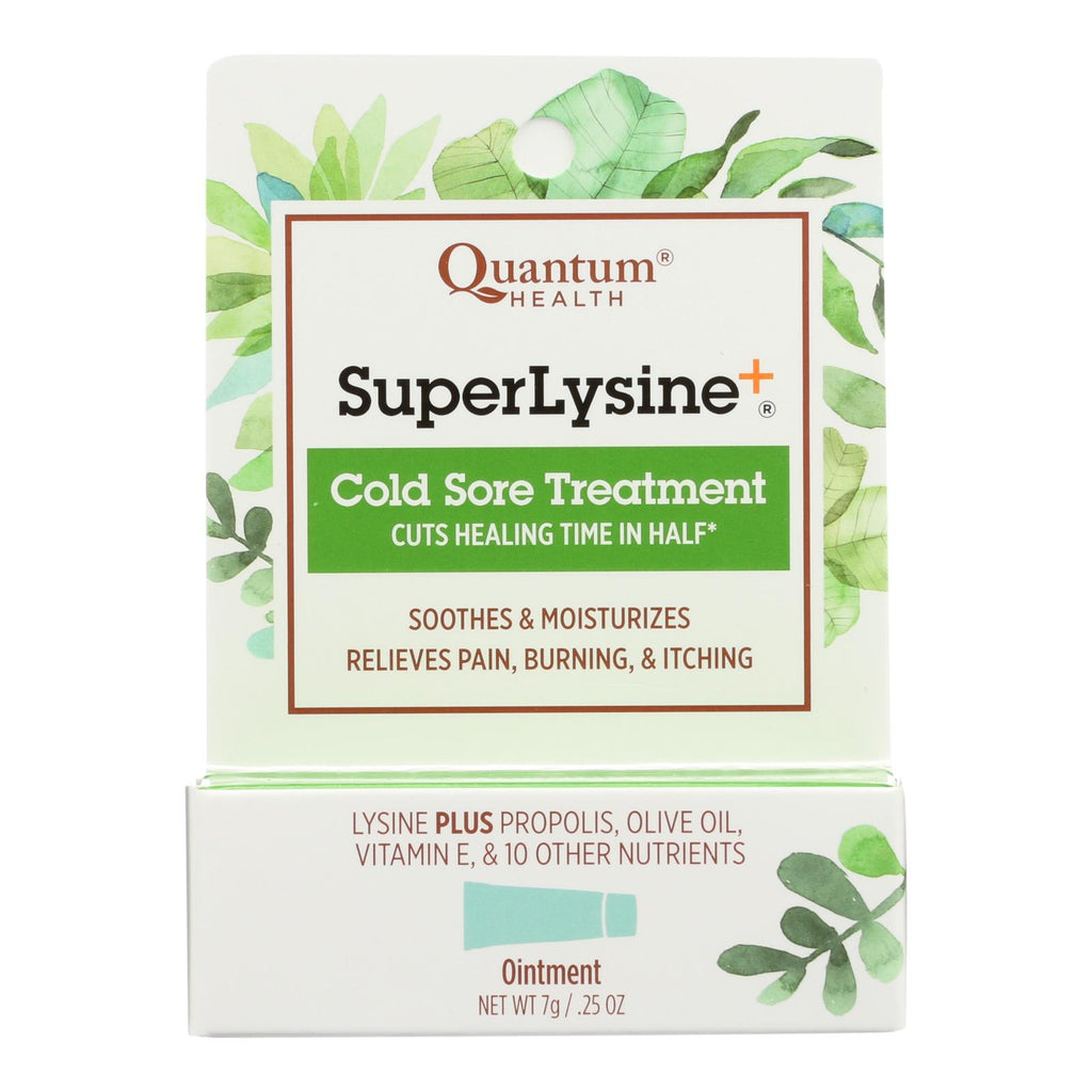 Quantum Super Lysine Plus Cold Sore Treatment - 0.25 Oz - Lakehouse Foods